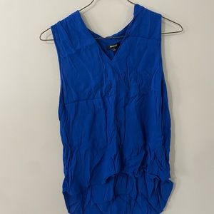 Blue Madewell Blouse